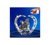 Image cube en cristal 3D avec votre propre photo en utilisant mes propres photos Décoration de table de Noël Cadeau d'anniversaire de mariage