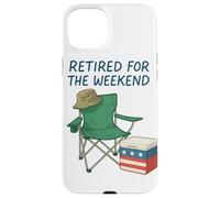 Image de chaise de camp Patriotic Cooler, retraitée pour le week-end Coque pour iPhone 15 Plus