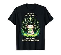 Image de la régénération | Axolotl Pixel Art Caster Buff T-Shirt