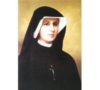 Image de sainte soeur Faustine Kowalska (1905-1938) par lot de 50 ex - F117a