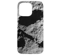 Image de Science-Fiction d'un cratère sur Une Surface Lunaire Coque pour iPhone 15 Pro Max
