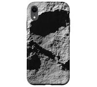Image de Science-Fiction d'un cratère sur Une Surface Lunaire Coque pour iPhone XR