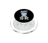 Image d'éléphant annonçant la Grossesse d'une Tante Qui va être Enceinte PopSockets PopGrip pour MagSafe