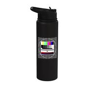 Image d'essai et image de support rétro Stainless Steel Insulated Water Bottle