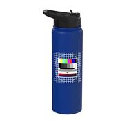 Image d'essai et image de support rétro Stainless Steel Insulated Water Bottle