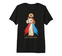 Image Dimanche de la Divine Miséricorde : Jésus, catholique T-Shirt Haut de Gamme