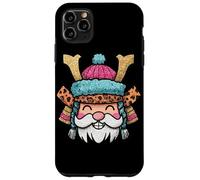 Image drôle de l'esprit d'hiver du Père Noël Samouraï Coque pour iPhone 11 Pro Max
