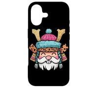 Image drôle de l'esprit d'hiver du Père Noël Samouraï Coque pour iPhone 17