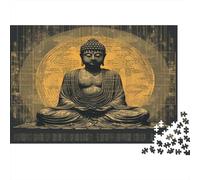 Image du Bouddha 1000 Pièces Puzzles Qualité Premium pour Adultes Et EnfLes Fourmis À Partir De 12 Ans Puzzle 1000pcs (75x50cm)