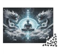 Image du Bouddha Puzzle 1000 Pièces Adultes,Jeux D'adresse pour Toute La Famille,Jeu De Team Building,Cadeau pour Les Amis Ou Les AmLes Fourmis 1000pcs (75x50cm)
