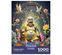 Image du Bouddha Puzzle 1000 Pièces Educa Cadeau Unique De l'art De La Décoration La Culture Zen Jeu Éducatif Challenge Toy Adultes Et Enfants À Partir De 14 Ans 38x26cm/1000pcs
