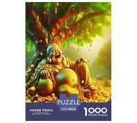 Image du Bouddha Puzzle 1000 Pièces Educa Cadeau Unique De l'art De La Décoration La Culture Zen Jeu Éducatif Challenge Toy Adultes & Enfants des 14 Ans 38x26cm/1000pcs