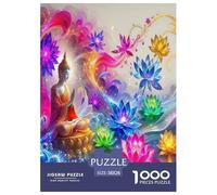 Image du Bouddha Puzzle 1000 Pièces Educa Divertissement Créatif De l'art De La Décoration La Culture Zen Jeu Éducatif Challenge Toy Adultes & Enfants des 14 Ans 38x26cm/1000pcs