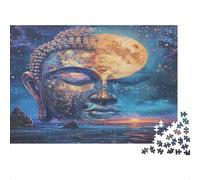 Image du Bouddha Puzzle 1000 Pièces pour Adultes,Jigsaw Puzzle, Design Unique Jouet ÉduLe chatif pour Adolescents Et EnfLes Fourmis Idée Cadeau 1000pcs (75x50cm)