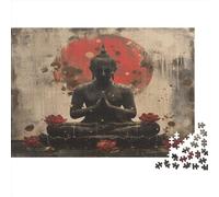 Image du Bouddha Puzzle 1000 Pieces Puzzle Adulte 1000 Pièces Jeu ÉduLe chatif Défi Jouet 1000 Pièces Puzzles Peinture Art Adultes EnfLes Fourmis 1000pcs (75x50cm)