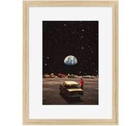 Image encadrée Planet 30x40 cm CEANOTHE 30x40 cm ouv 20X30 Noir - Fabriqué en France Noir