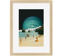 Image encadrée Summer 30x40 cm CEANOTHE 30x40 cm ouv 20X30 Multicolore - Fabriqué en France Multicolore