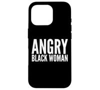 Image Graphique de l'émancipation des Femmes Noires en colère et Justice Sociale Coque pour iPhone 16 Pro