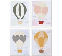 Image Home ESPRIT Blanc Pour enfants 30 x 1,8 x 40 cm (4 pièces)