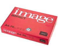 Image Impact Lot de 5 paquets de 500 feuilles de papier à copier 70 g/m² Format A4