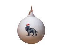 Image Industry Boule en céramique noire cocker spaniel - Décoration d'arbre - Décorations de Noël Cadeau pour chien - Amoureux des chiens