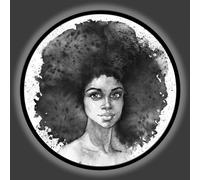 Image lumineuse TACHE DE CHEVEUX GLT6742 PINTDECOR