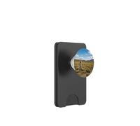 Image mystérieuse de Rencontre à Distance en Champ Ouvert avec Une Figurine Extraterrestre PopSockets PopWallet pour MagSafe