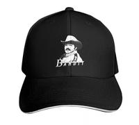 Image Noire Smokey et Le Bandit Voiture Film Art Casquette de Baseball Chapeau personnalisé Chapeaux Uniques Hommes Femmes