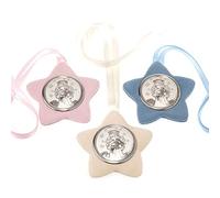 Image pour berceau, étoile, ange avec lire, Rose