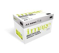 Image Recycled Bright White - Papier recyclé Blanc 80 g/m² A3 - Carton de 5 x 500 feuilles