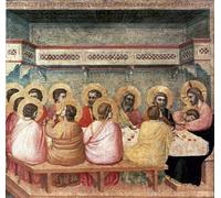 Image sur toile roulée La Cène Giotto - Musée horizontal Art Print Musée 33_X_35_in