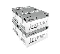 Image Volume - Papier multifonction Blanc 80 g/m² A3 - Lot de 4 cartons - 20 ramettes de 500 feuilles - 10.000 feuilles