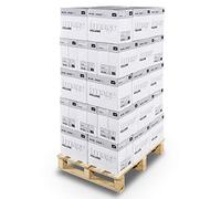 Image Volume - Papier multifonction Blanc 80 g/m² A4 - Lot de 40 cartons - 200 ramettes de 500 feuilles - 100.000 feuilles