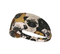 Imagen De Pug Bandeau d'entraînement réglable pour basket-ball, fitness, athlétisme, football, yoga