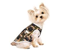 Imagen De Pug-Chemise légère à imprimé standard pour chien, t-shirt d'été frais et respirant, vêtements extensibles sans manches pour animaux de compagnie