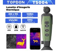 Imagerie thermique portable TS004 256x192 TISR 410m vision nuit WiFi