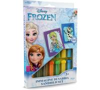 Images à colorier avec le sable Frozen Disney jeu d'activités pour enfants 17 pièces jeux de sable