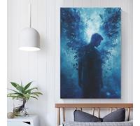 Images d'anges déchus pour salon, peintures de rue, toile colorée, art mural pop moderne, décoration d'intérieur, tendue, prête à accrocher, 20 x 30 cm