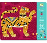 Images en mosaïque avec des pierres précieuses - Jungle