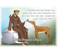 Images Saintes "Saint-François D'assise" Par Lot De 10