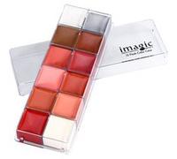 IMAGIC 12 Couleurs Visage Corps Flash Tatouage À L'huile Pigment Peinture Maquillage Outil # 1 Multicolore G