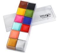 IMAGIC 12 Couleurs Visage Corps Flash Tatouage Peinture à L'huile Pigment Outil De Maquillage # 2 Multicolore G