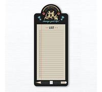 Imagicom 60 pages Bloc-notes avec plaque arrière magnétique. 11 x 26 cm, thème Fitness, avec crayon. Ne manquez aucun rappel à la maison et au bureau.