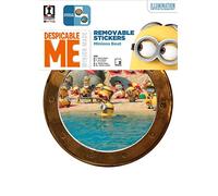 IMAGICOM Les Minions Stickers Amovible et Repositionnable A3 2 Feuilles, Plastique, Multicolore, 29,7 x 5 x 42 cm WALLMIN31