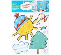 Imagicom Nicoletta Costa Sticker Mural, PVC, Multicolore, 50 x 70 cm