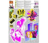 IMAGICOM Stickers géant Musique Les Minions Multicolors G