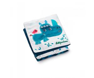 Imagier accordéon jungle bleu TU