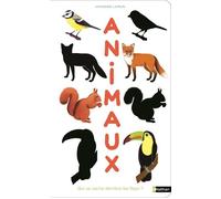 Amandine Laprun – Imagier des animaux – Livre animé 48 flaps, dès 12 mois – Cartonné