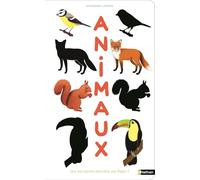 Amandine Laprun – Imagier des animaux – Livre animé 48 flaps, dès 12 mois – Cartonné