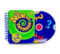 IMAGILAND Drehe & Découverte - Livre de puzzle interactif pour enfants de 6 à 7 ans | 120 questions, 30 faits, 21 tâches de bouton | Favorise la logique, la concentration, la curiosité | Parfait pour